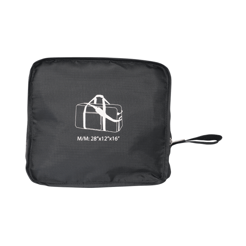 Bolsa de viaje plegable de PU de jacquard a cuadros XJ-LX331